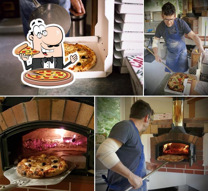 Prenez des pizzas à pizza cros