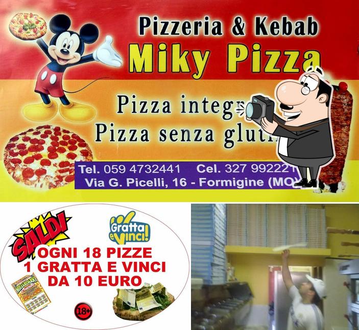 Guarda la foto di Pizzeria Piadineria Kebab Miky Pizza