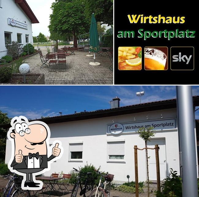 Здесь можно посмотреть снимок ресторана "Wirtshaus am Sportplatz"