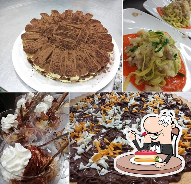 Da luca pizza e cucina offre un'ampia varietà di dessert