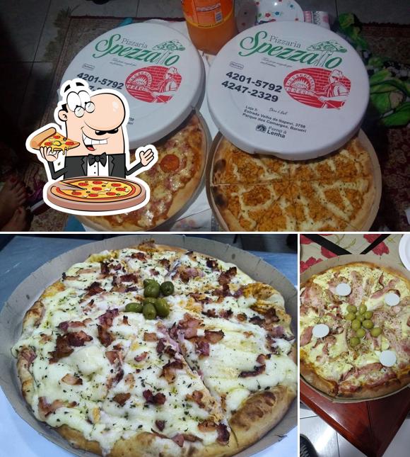 Experimente pizza no Pizzaria Spezzato