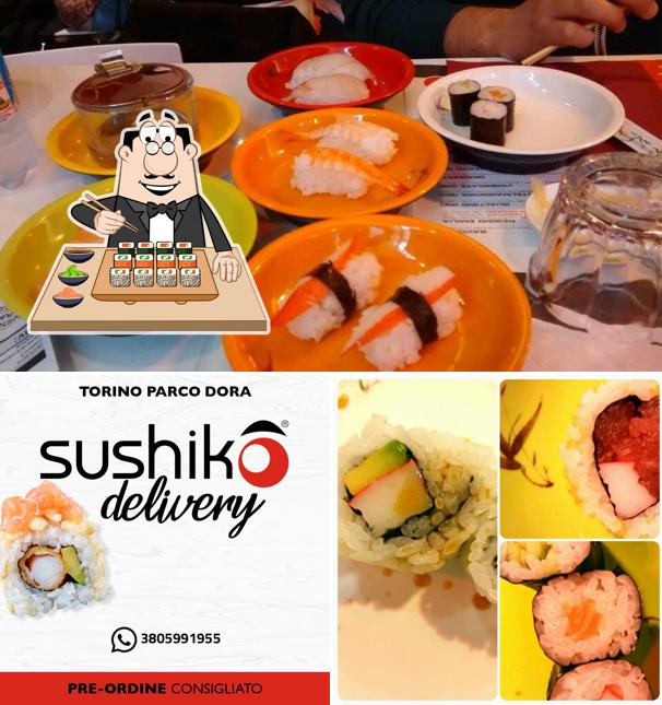 Choisissez de nombreuses options de sushi