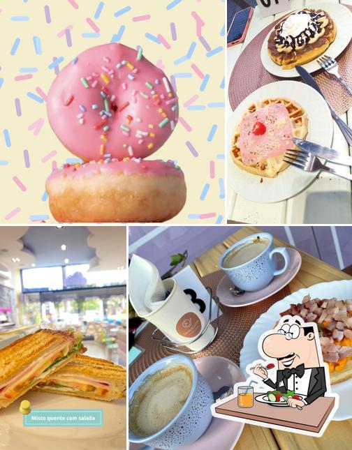 Comida em Candy & Coffee