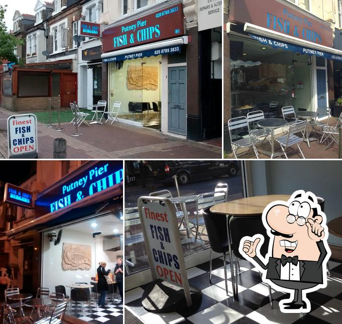Putney Pier Fish & Chips, 86 Lower Richmond Rd. in London Restaurant