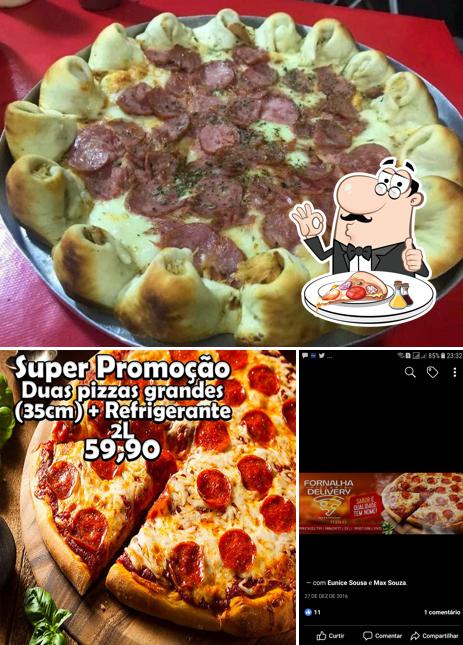 Peça pizza no Fornalha Pizzas Delivery