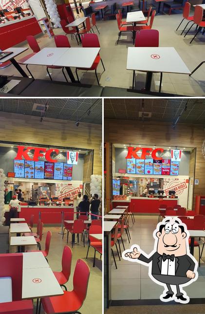 O interior do KFC