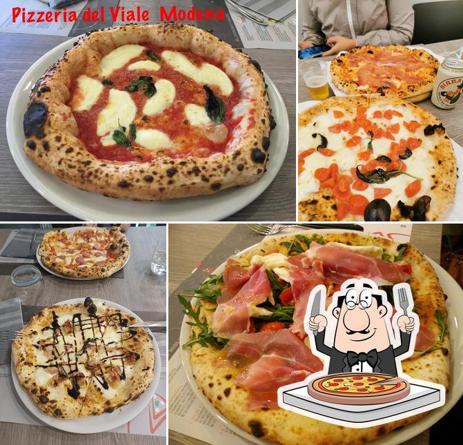 В "Pizzeria del Viale l'asporto" вы можете попробовать пиццу