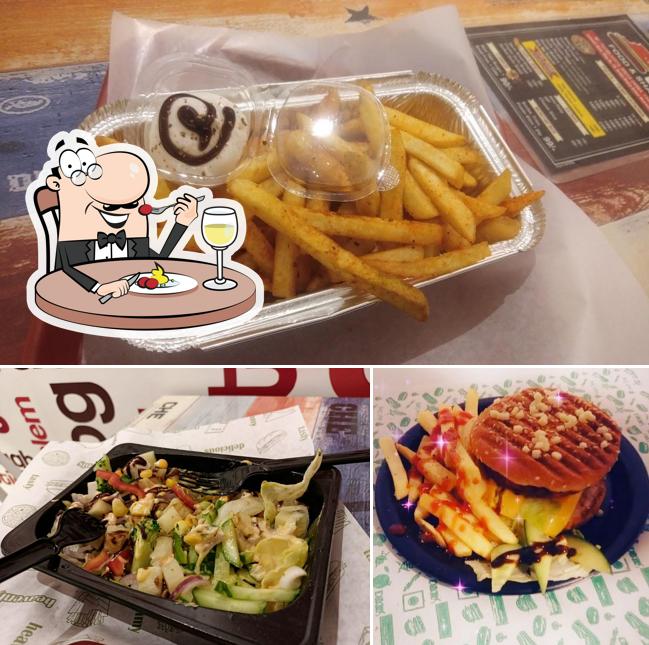 Food at BiteMe Food & Shakes