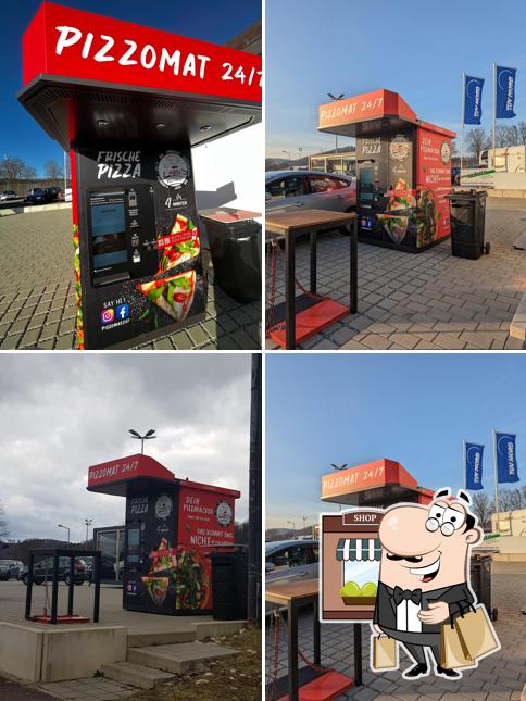 L'extérieur de Pizzomat 24/7 Pizzaautomat Donzdorf