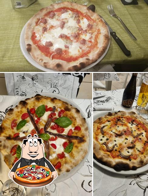 Prenditi tra le molte varianti di pizza