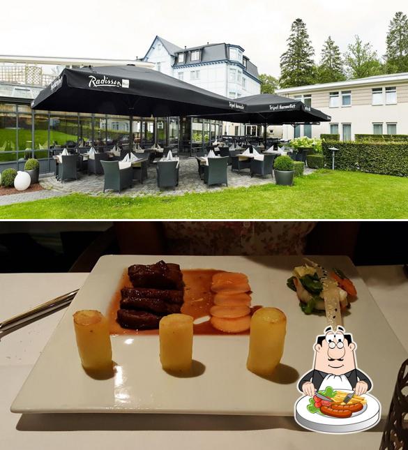 Nourriture à Restaurant Entre Terre et Mer