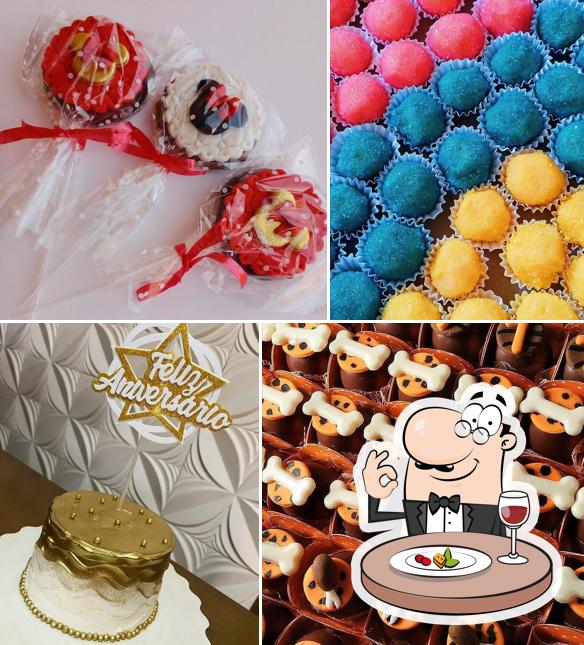 Comida em Doçuras em Família Doces Personalizados