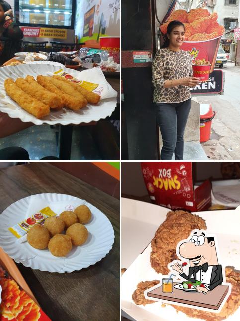Food at Five Star Chicken