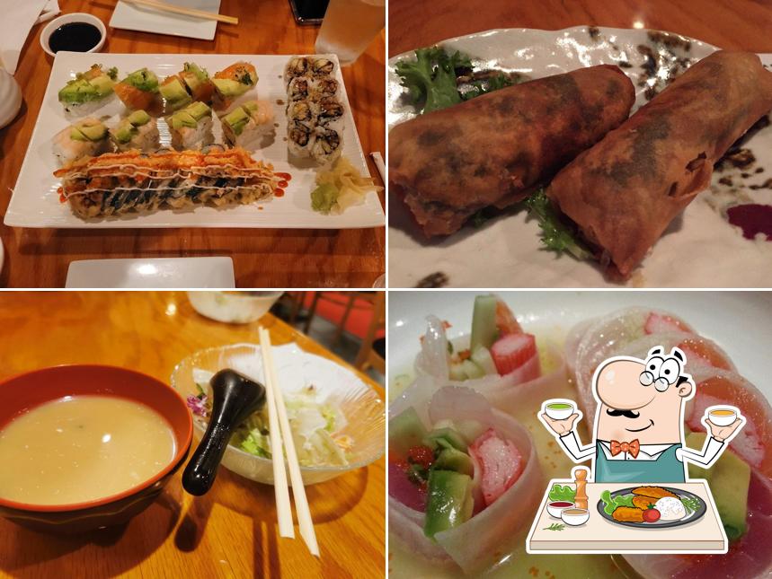 Meals at Kanpai Sushi