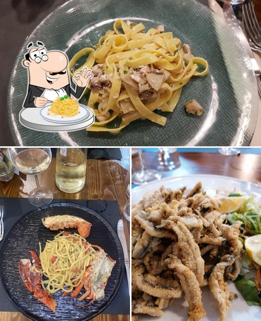 Spaghetti alla carbonara al La Casa Rossa