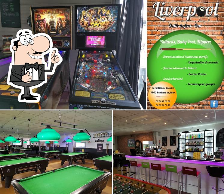 Voici une image de Le Liverpool - Salle de jeux , Bar