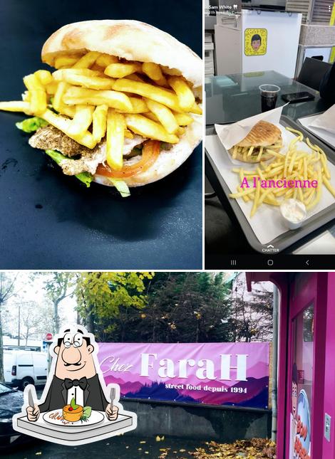 Jetez un coup d’oeil à la photo indiquant la nourriture et extérieur concernant Chez Farah Fast-Food