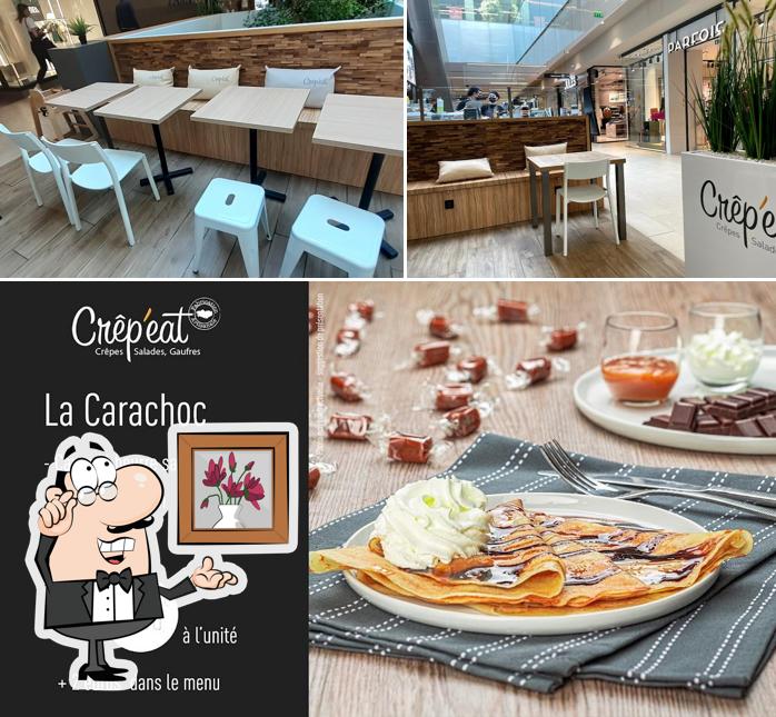 Vérifiez l’image affichant la intérieur et dessert concernant Crêp'eat Rivetoile