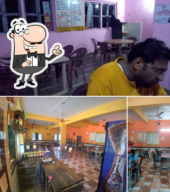 Check out how Patel Rasodu pure veg looks inside