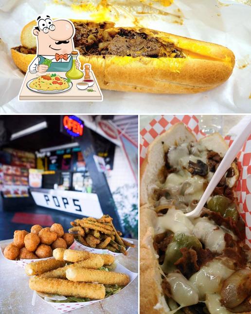 POP'S Pride of Philly Steaks in Las Vegas Restaurant menu and reviews