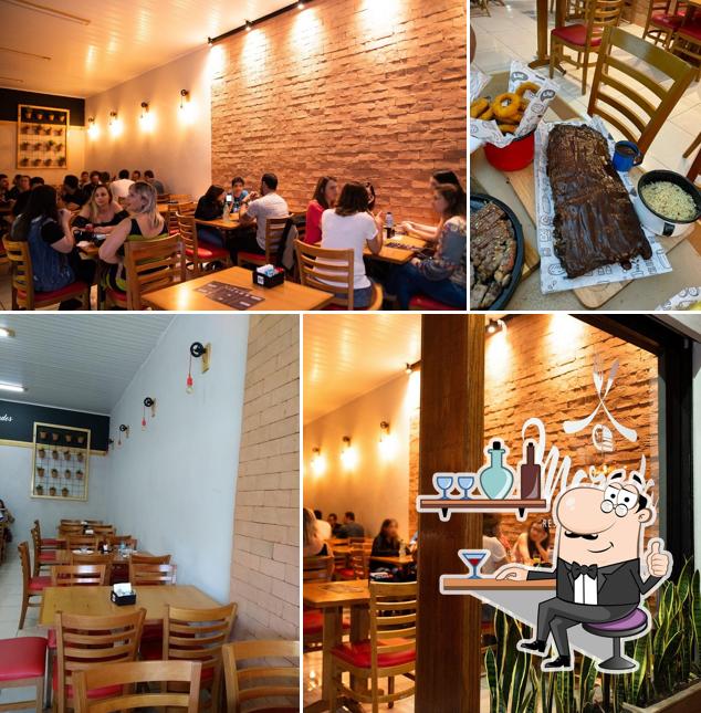 O interior do Morada Restaurante e Hamburgueria