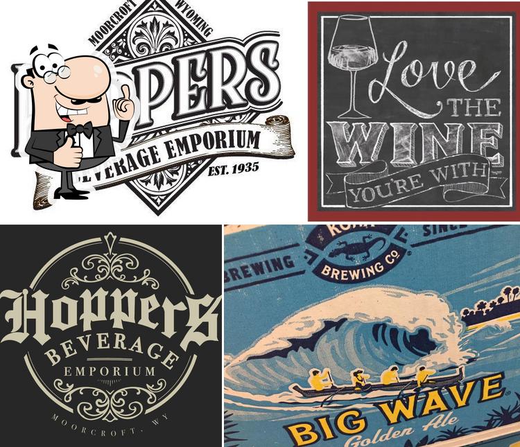 Hopper's Beverage Emporium in Moorcroft Restaurant menu and reviews