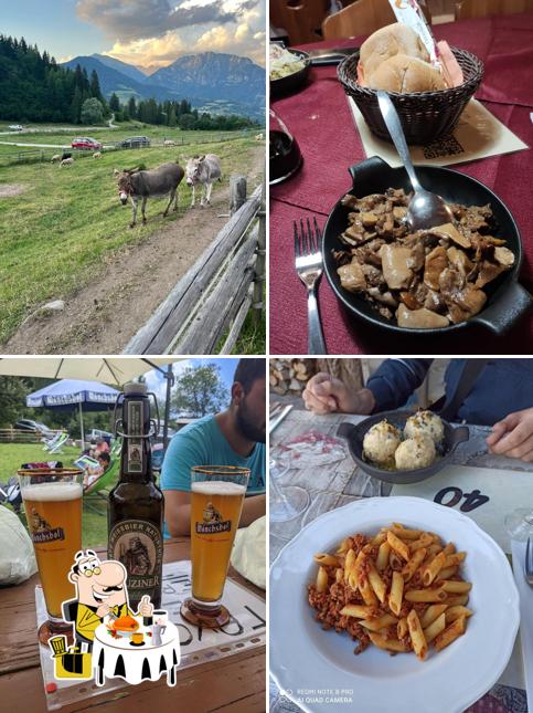 Platti al Agritur Malga Salanzada