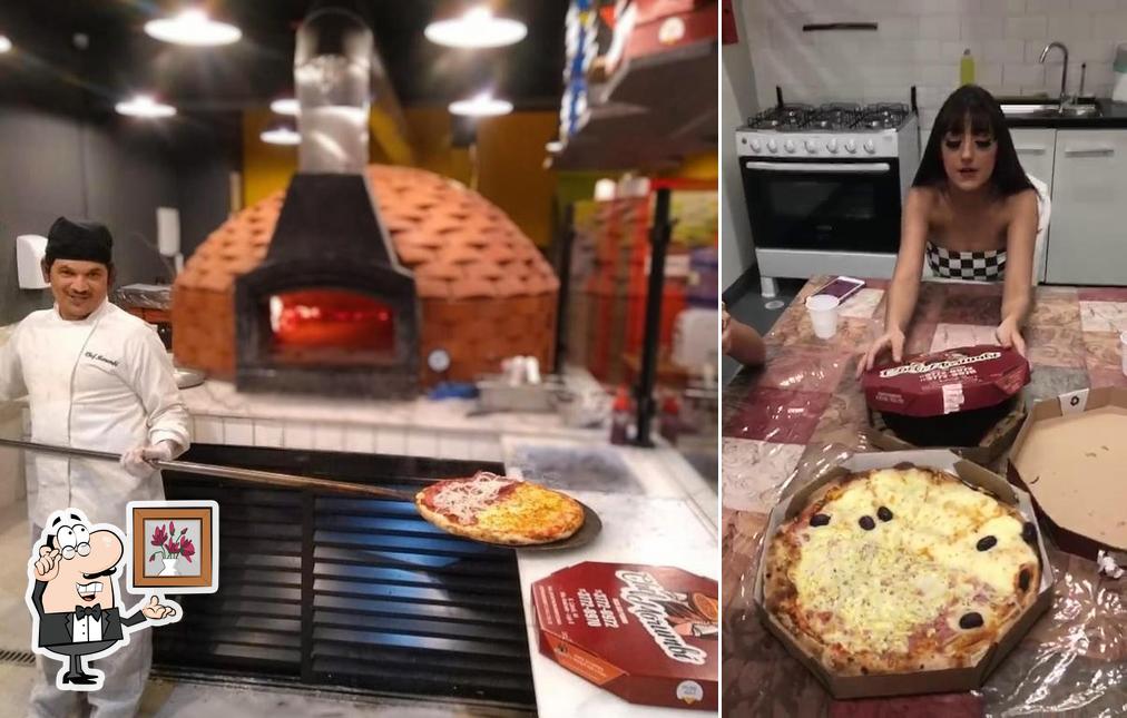 O interior do Chef Morumbi Pizzaria