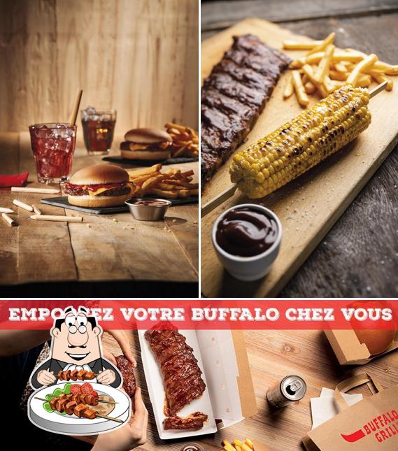 Nourriture à Buffalo Grill La ravoire