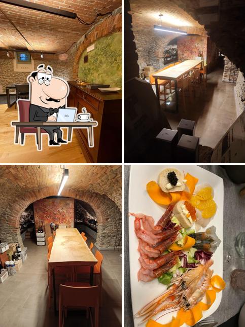 Siediti a un tavolo di Caffè locanda Casa del Maestro
