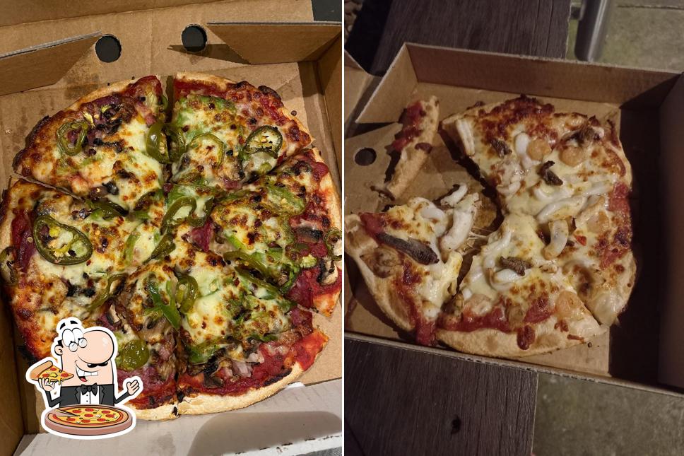 Order different types of pizza