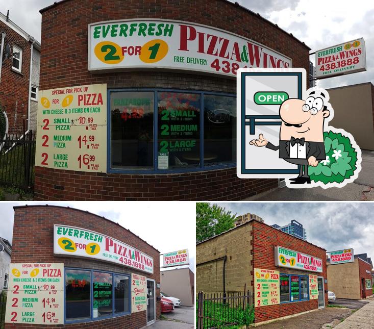The exterior of Ever Fresh Pizza 2 For 1