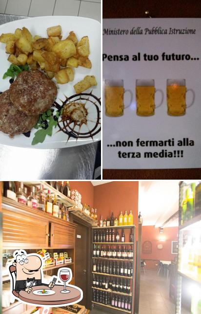 Pub Birreria Black Mamba si caratterizza per la cibo e alcol