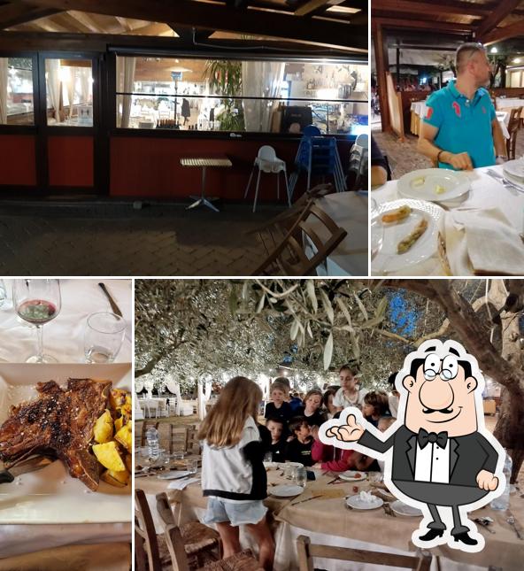 Gli interni di Locanda dei Massimi