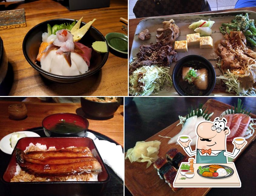Еда в "Ryoshi Japanese Restaurant Sanur"