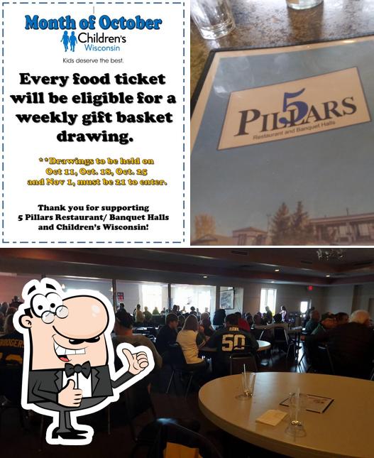 Five Pillars Supper Club Restaurant and Banquet Halls, Co Rd K in
