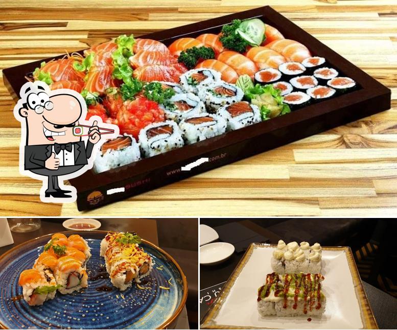 Prenez de nombreuses options de sushi