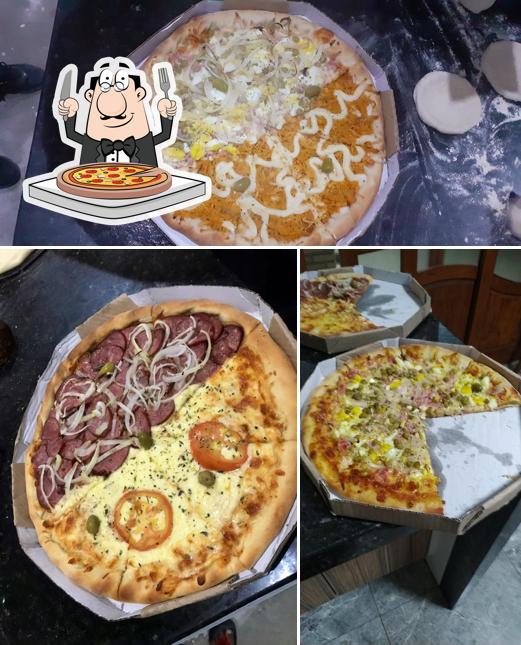 Pick various kinds of pizza