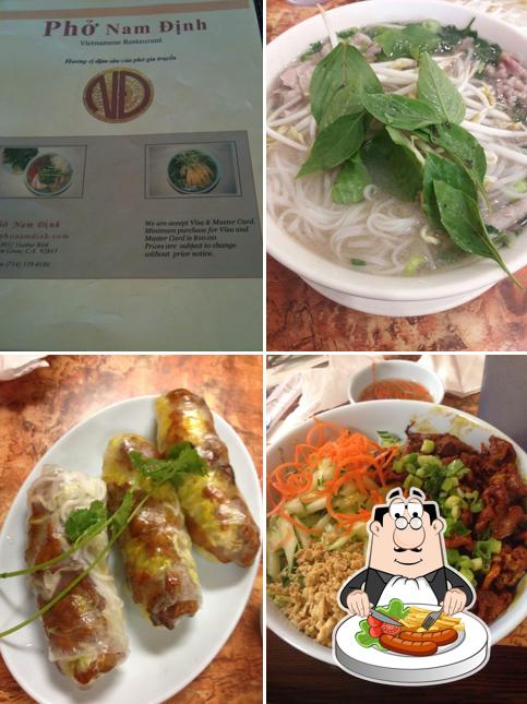 Meals at Phở Nam Định Restaurant