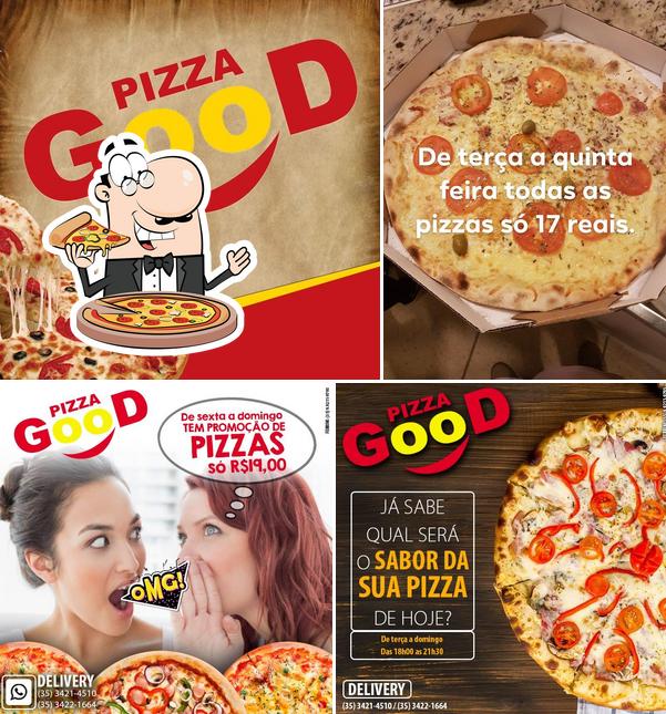 Escolha diversos tipos de pizza