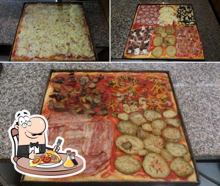 A Pizzeria Al Taglio Da Spada, puoi assaggiare una bella pizza