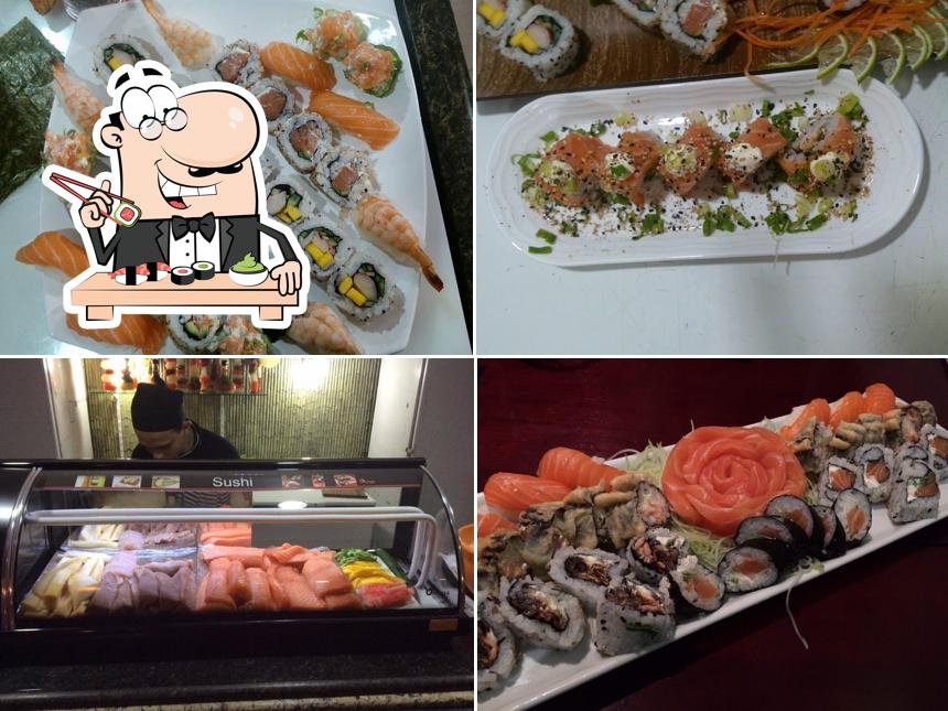 Rolos de sushi são disponibilizados no Jappa Sushi Delivery