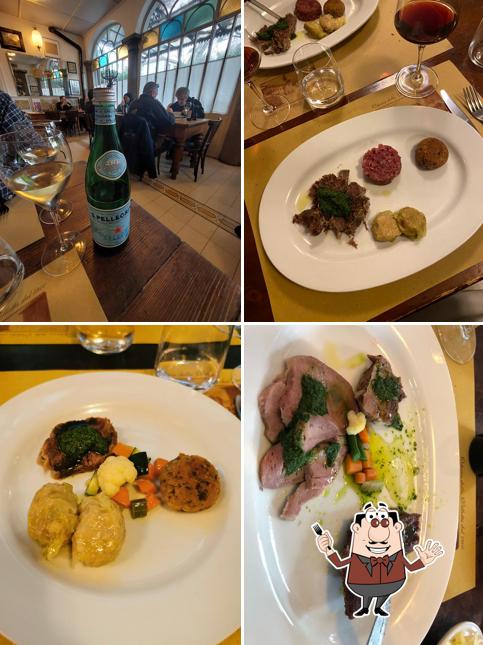 Platti al Osteria della Villetta