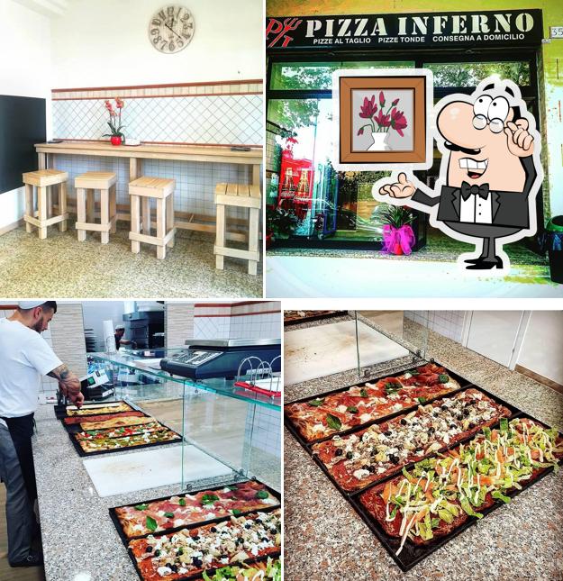 Gli interni di Pizza Inferno - Acilia