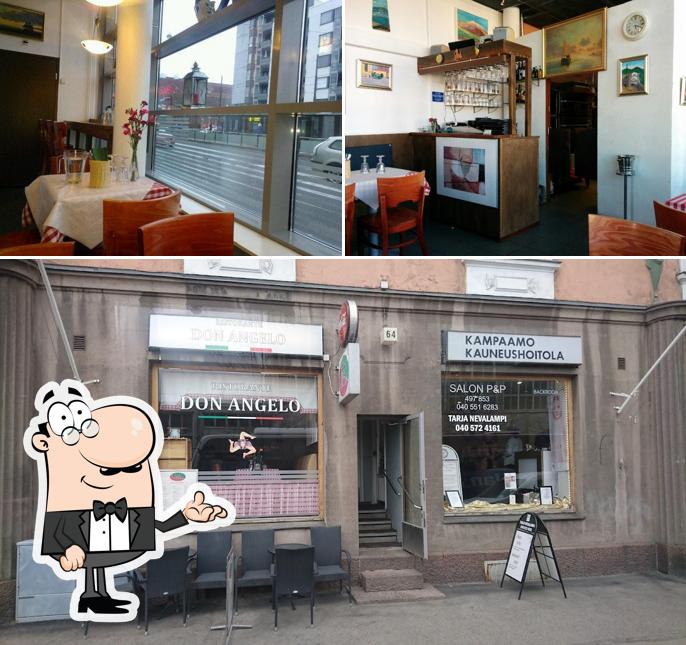Check out how Pizzeria Don Angelo looks inside
