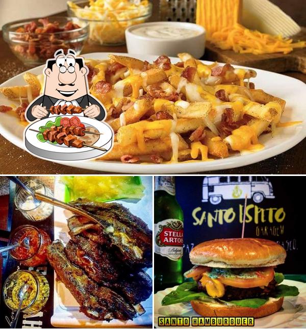 Platos en Santo Espeto