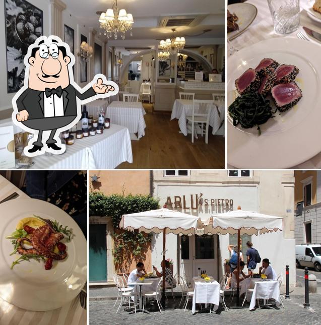 Gli interni di Arlù A San Pietro