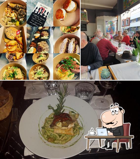 La foto di interni e cibo da Café des Sources