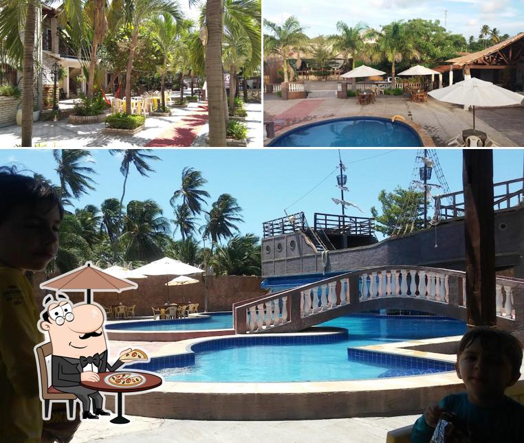 o exterior é uma característica importante do Castelo Encantado