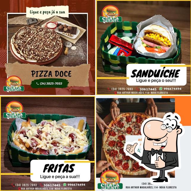 Here's an image of Chapa Quente Pizza e Sanduíches